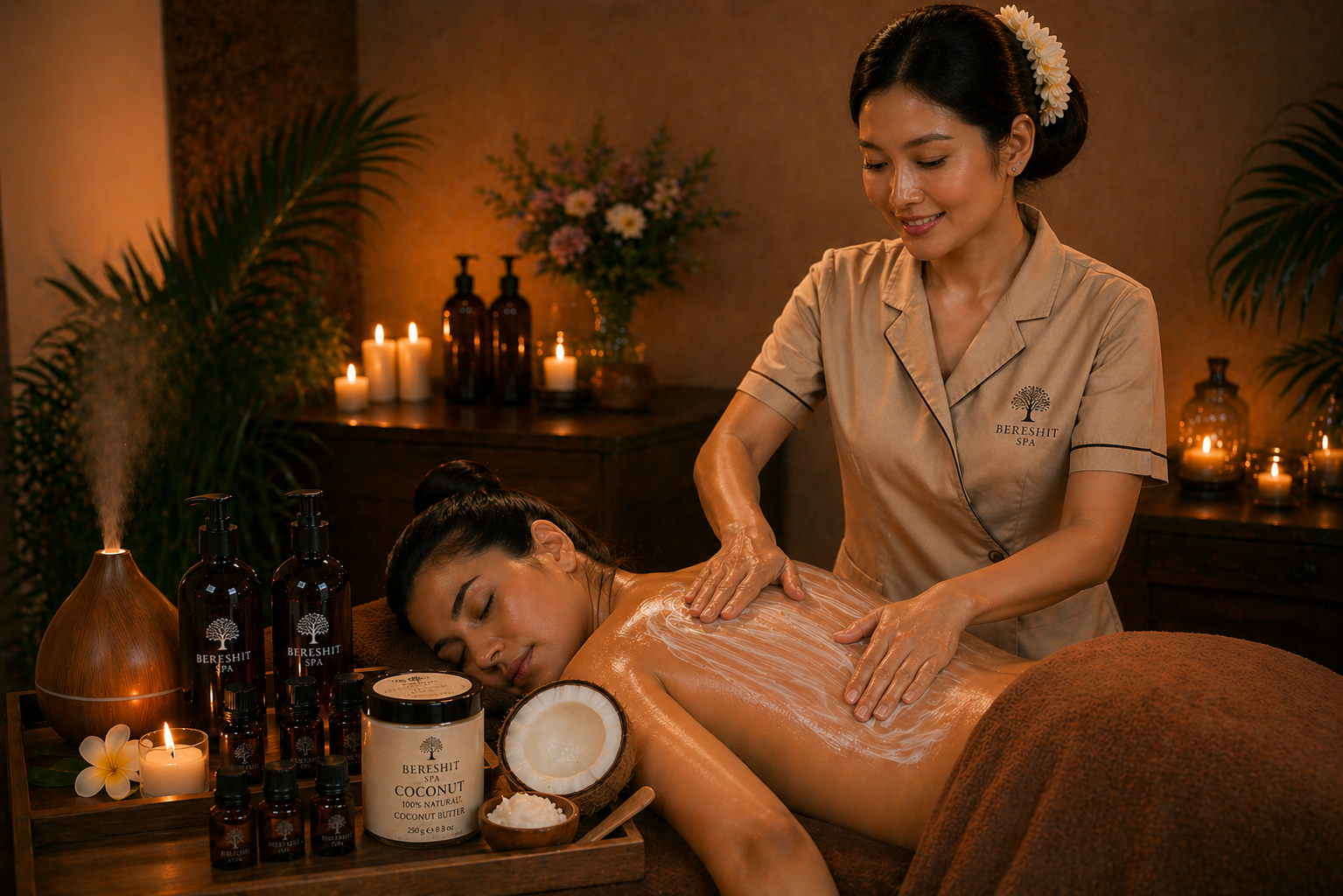 Thai Coconut Oil Massage